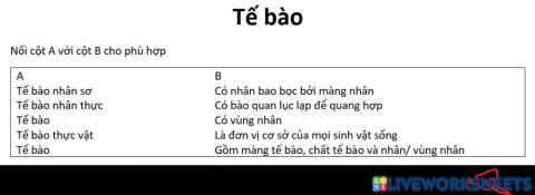 Tế bào