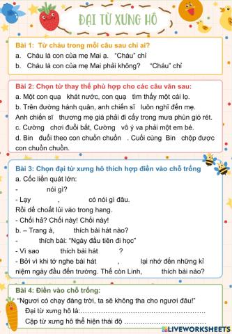 Đại từ xưng hô