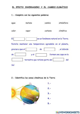 Cambio climático