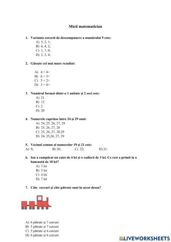 Micul Matematica