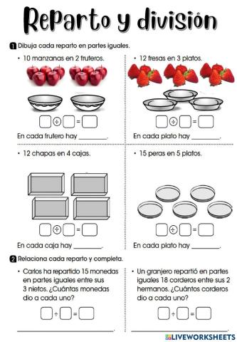 Reparto y división