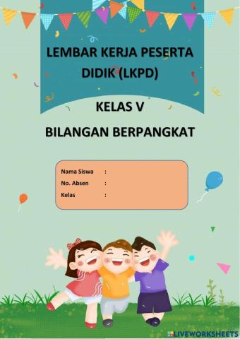 Lembar Kerja Peserta Didik Matematika Kelas III