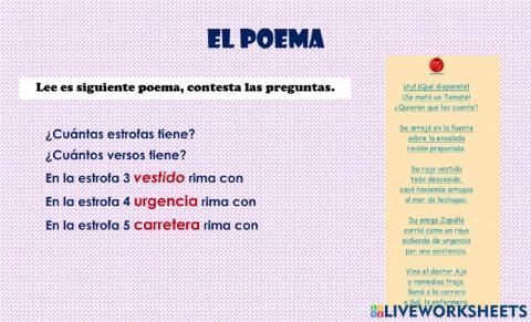 El poema