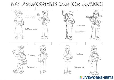 Les professions que ens ajuden