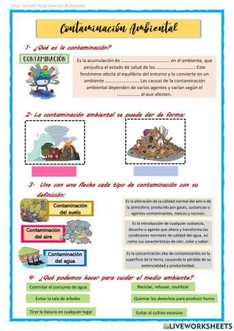 Contaminación ambiental