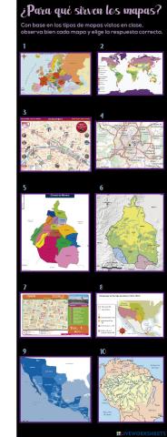 Tipos de mapa