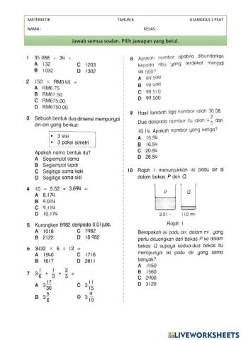 ULANGKAGI PSAT Siri 1 - bY Cikgu Ctainon