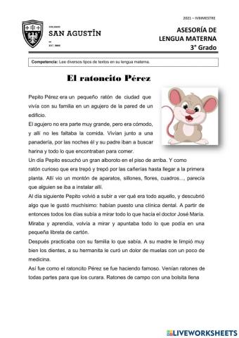 El ratón pérez