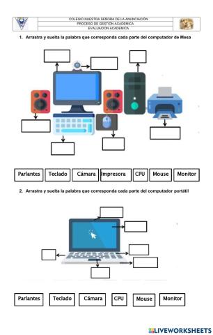 Informática partes del computador