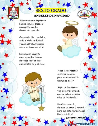 Ángeles de Navidad