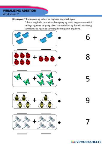 Visualizing Addition -2