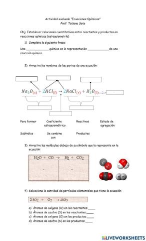 Ecuación Química