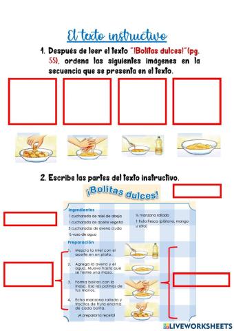 Identificamos textos instructivos