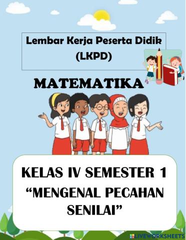 LKPD Pecahan Senilai