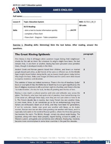 MS2 Unit 7 WS READING