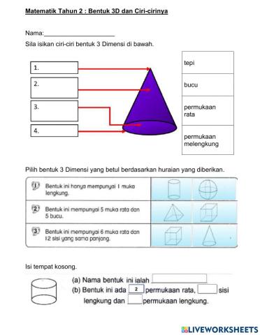 Bentuk 3D