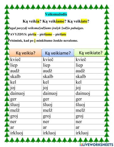 Verbs