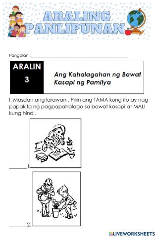 Araling Panlipunan-Q2 Module