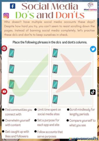 Social Media Do's and Don'ts