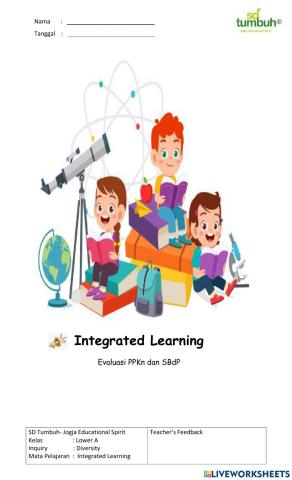 Integrated Learning-Evaluasi PPKn dan SBdP-Pilihan Ganda