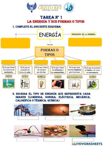 La energía y sus formas