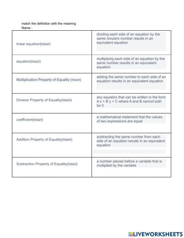 Variable on each side