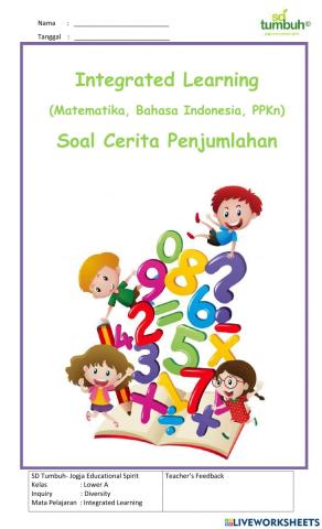 Integrated Learning-Soal Cerita Penjumlahan-Ribuan