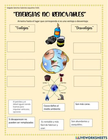 Ventajas y desventajas de las energias no renovables