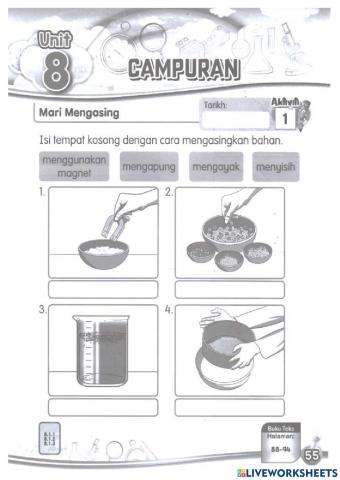 Campuran (TH 2) Aktiviti 1 - MS 55