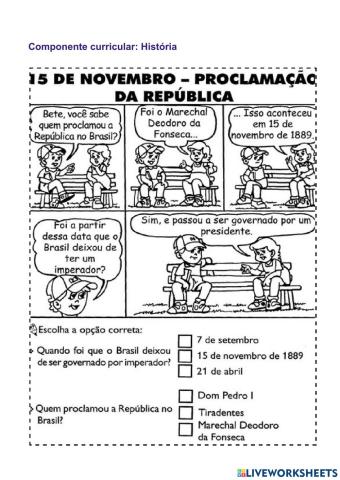 Proclamação da republica