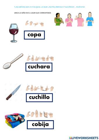 Vocabulario letra C