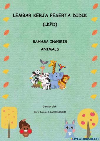 LKPD Bahasa Inggris SD