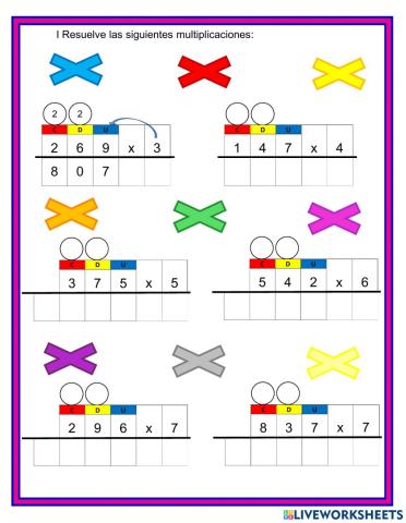 Multiplicaciones