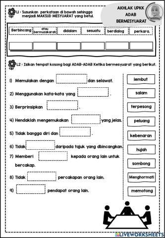 Upkk adab bermesyuarat