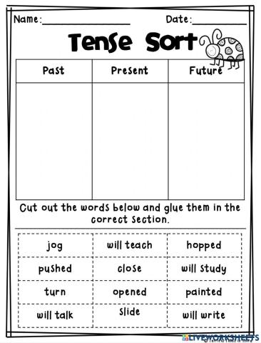 Verb Tense Recognition