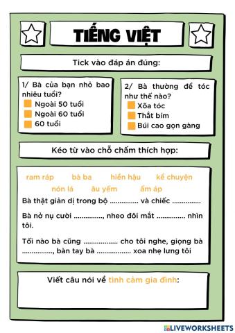 Tiếng Việt tuần 7