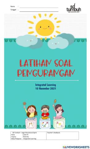 Latihan Soal Pengurangan-A