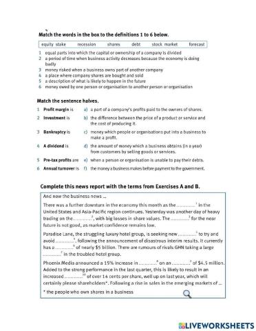 Financial Terms