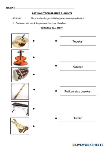 Cara bunyi dihasilkan