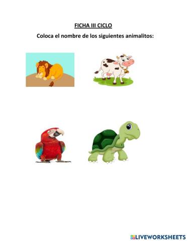 Animales