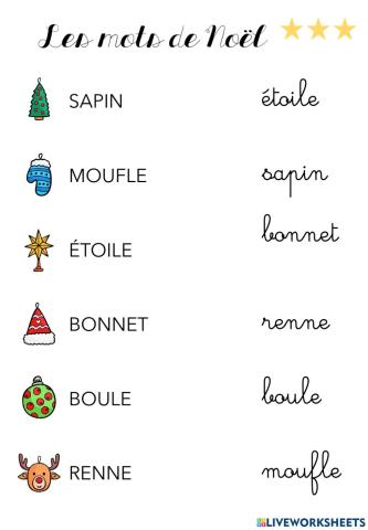 Les mots de Noël 3