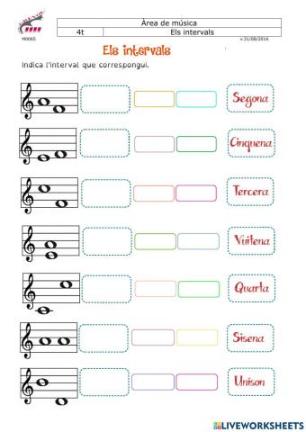 Intervals musicals