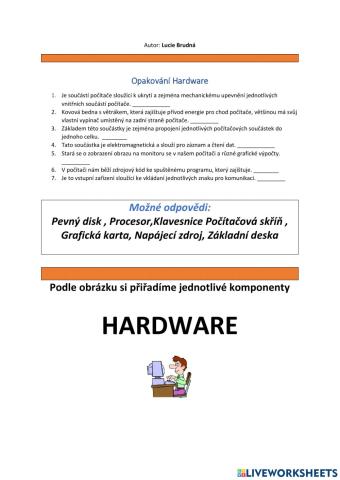 Interaktivní list- ICT