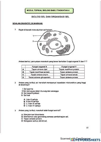 Modul Hebat Edisi 2021 Biologi Tingkatan 4 Bab 2