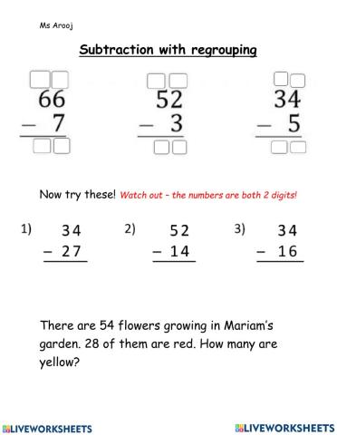 Subtraction