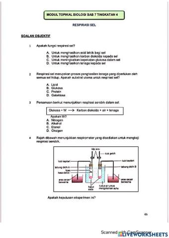 Modul Hebat Edisi 2021 Biologi Tingkatan 4 Bab 7