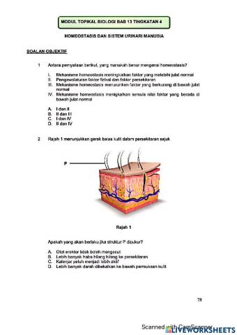 Modul Hebat Edisi 2021 Biologi Tingkatan 4 Bab 13