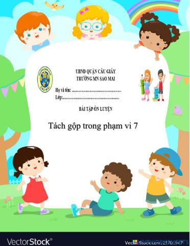 Ôn tách gộp số lượng 7