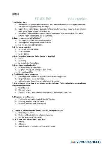 Examen css