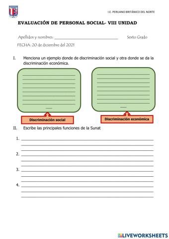 Evaluación de Personal Social